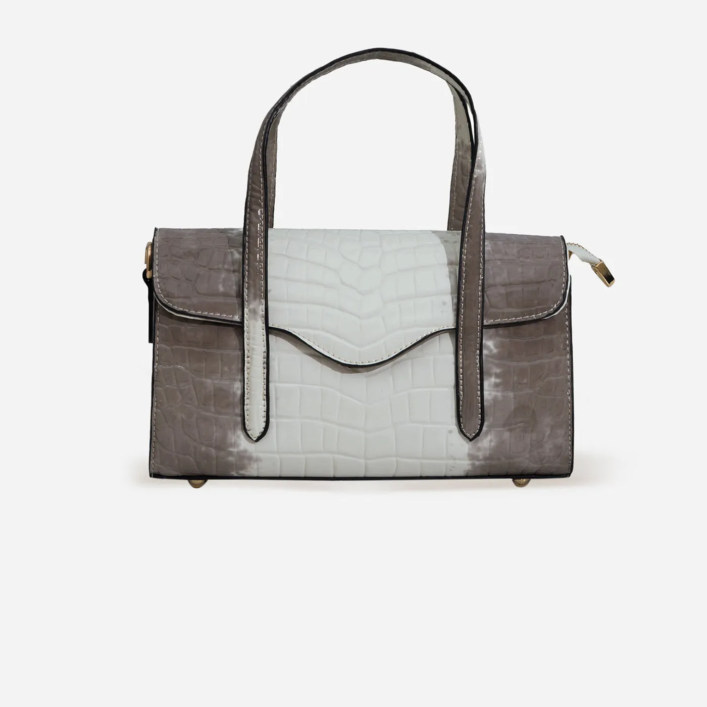 Shelby Croc Shoulder Gerald Bags