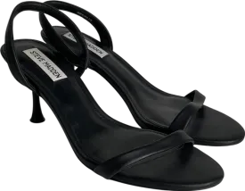 STEVE MADDEN Black Sling Back Heels UK 6 EU 39 👠