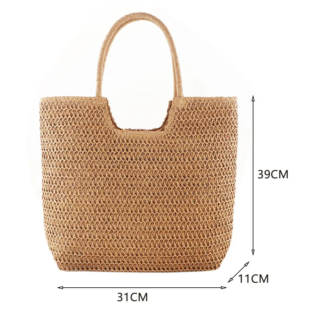 Straw Tote Bag