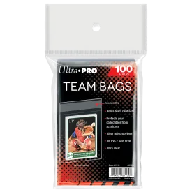 Team Bags Resealable Sleeves (100ct)