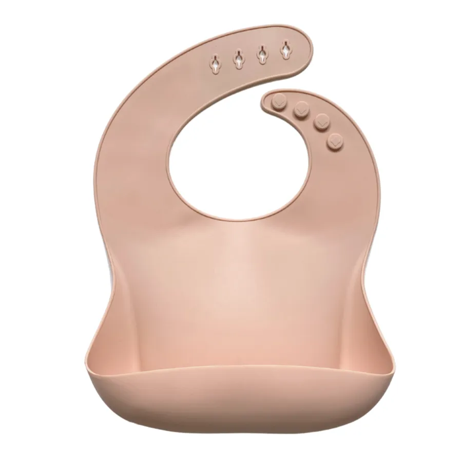 The Dearest Grey Catch Bib