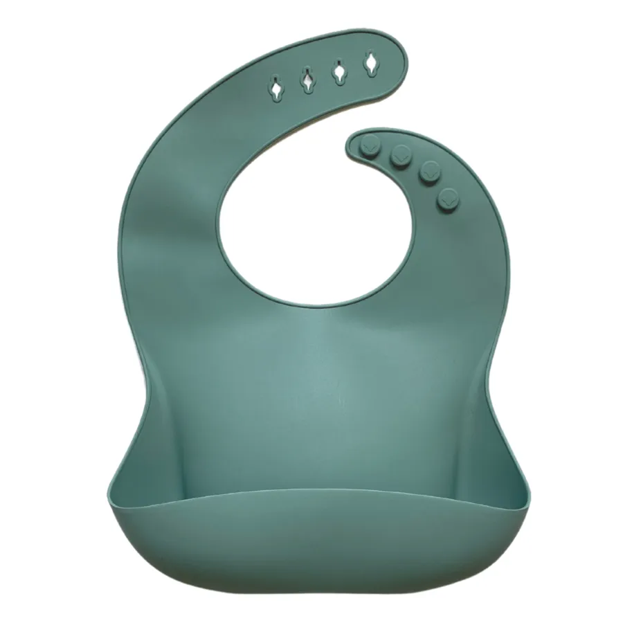 The Dearest Grey Catch Bib