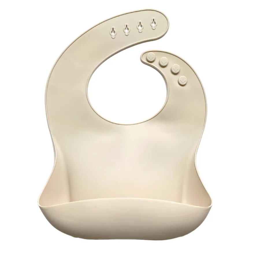 The Dearest Grey Catch Bib