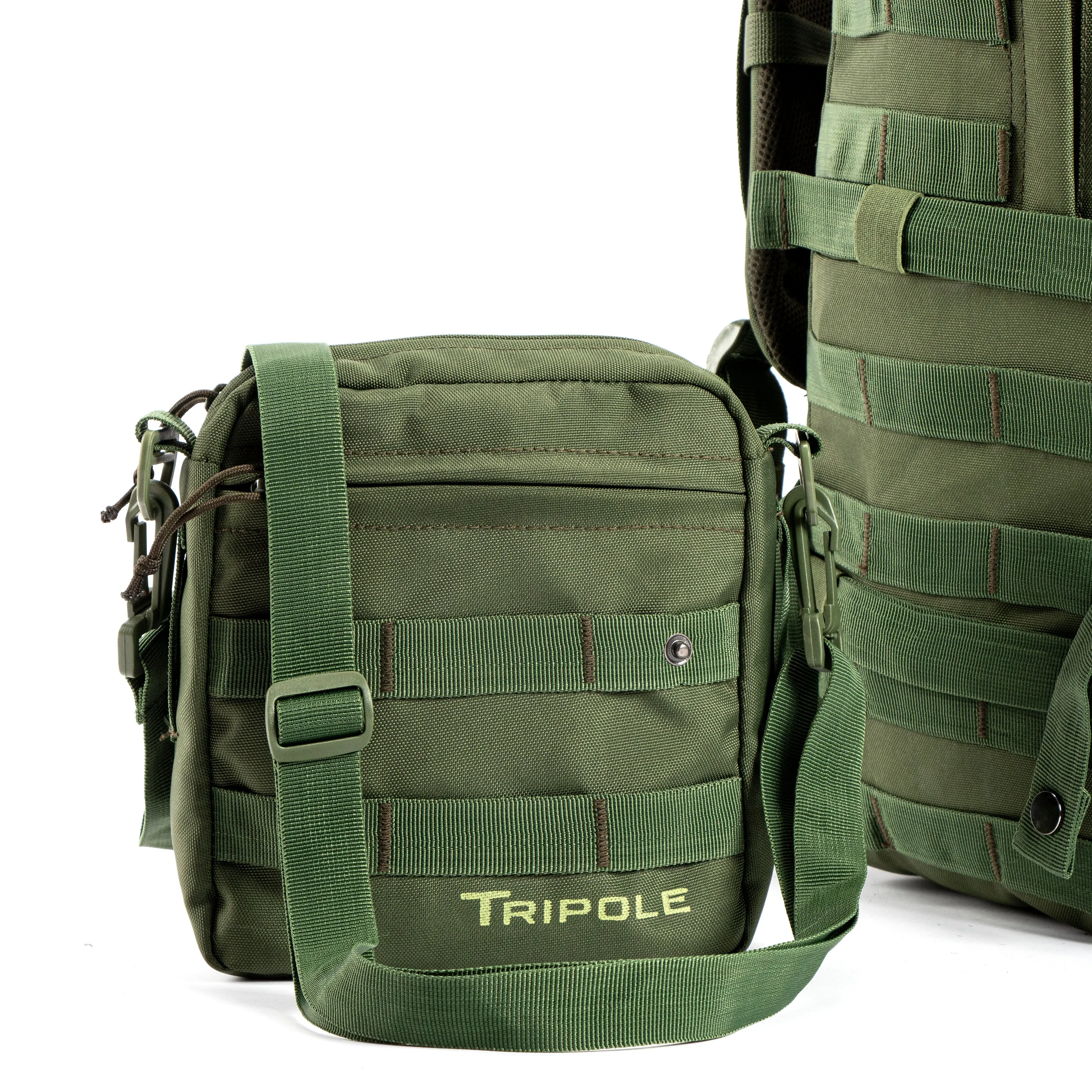 Tripole Alfa 45 litres Military Tactical Backpack with Sling Bag Attachment