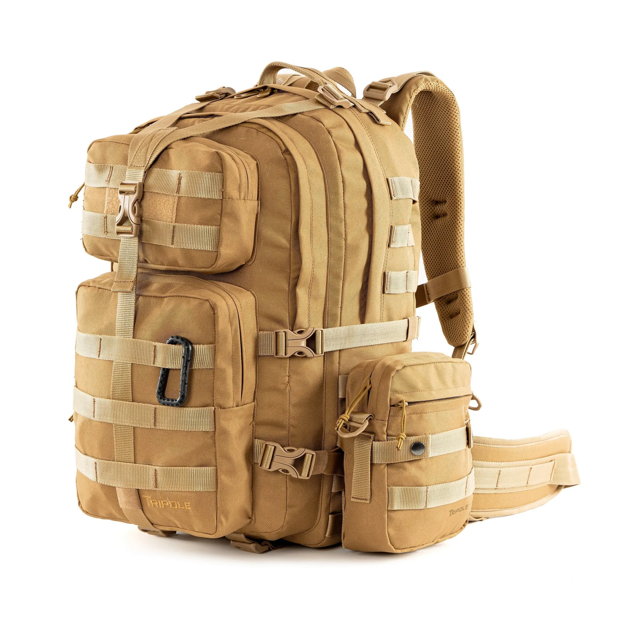 Tripole Alfa 45 litres Military Tactical Backpack with Sling Bag Attachment
