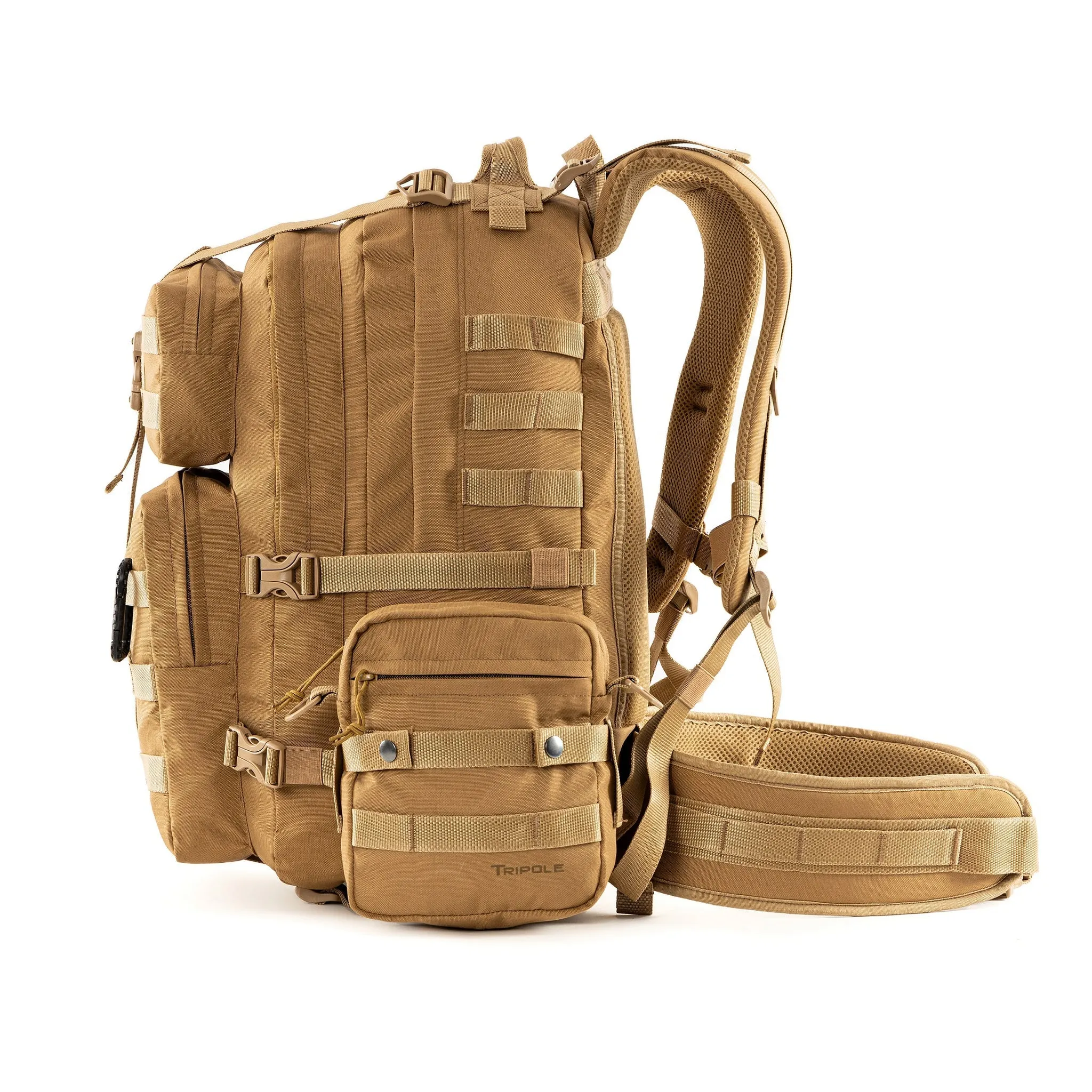 Tripole Alfa 45 litres Military Tactical Backpack with Sling Bag Attachment