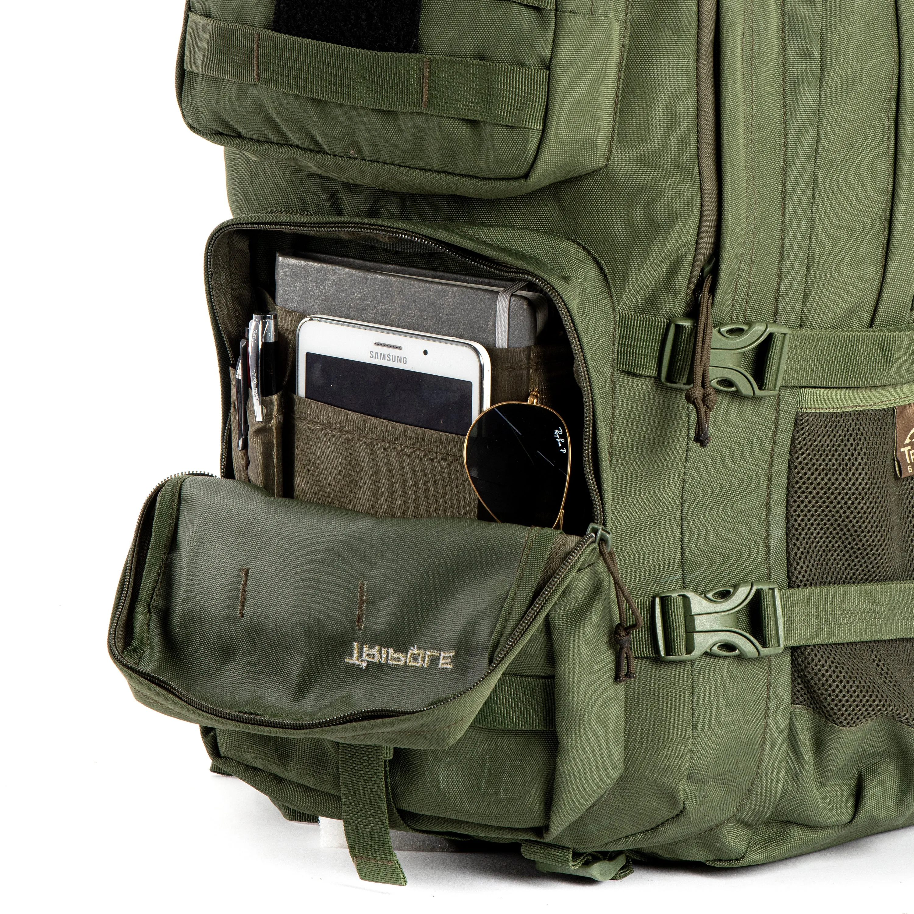 Tripole Alfa 45 litres Military Tactical Backpack with Sling Bag Attachment