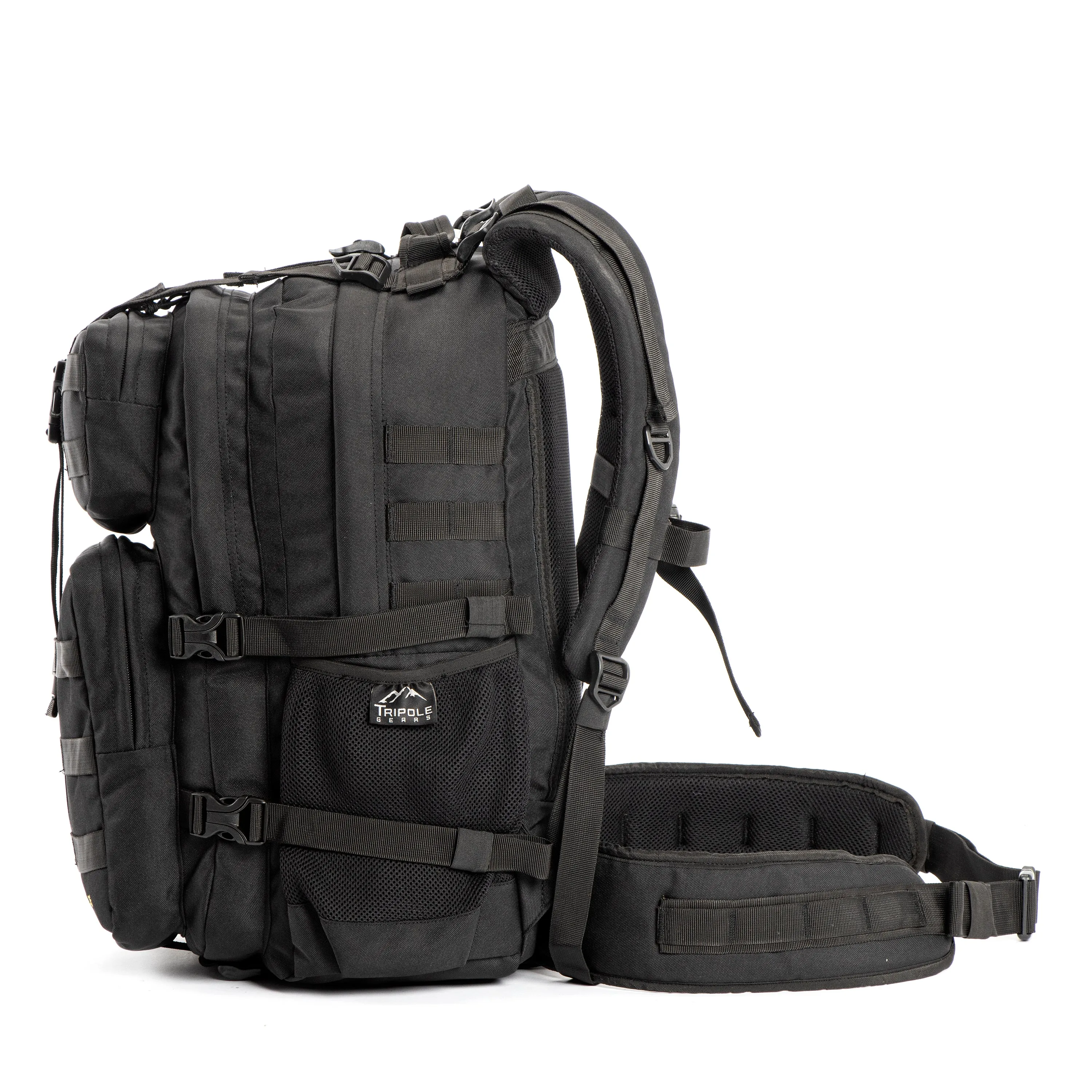 Tripole Alfa 45 litres Military Tactical Backpack with Sling Bag Attachment