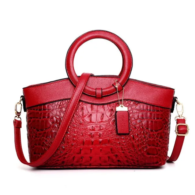 Valentina | Classic Croc Vintage Versatile Bag