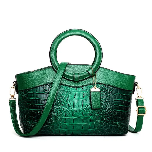 Valentina | Classic Croc Vintage Versatile Bag
