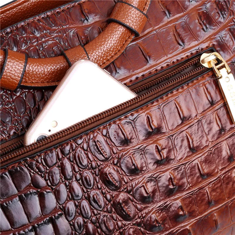 Valentina | Classic Croc Vintage Versatile Bag