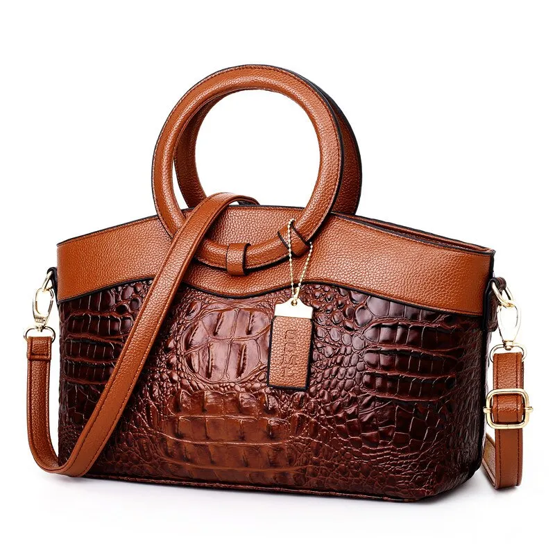 Valentina | Classic Croc Vintage Versatile Bag