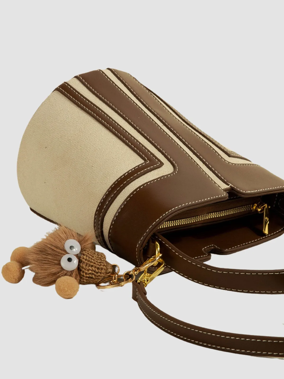 WLS Authentic Retro Crossbody Bucket Bag