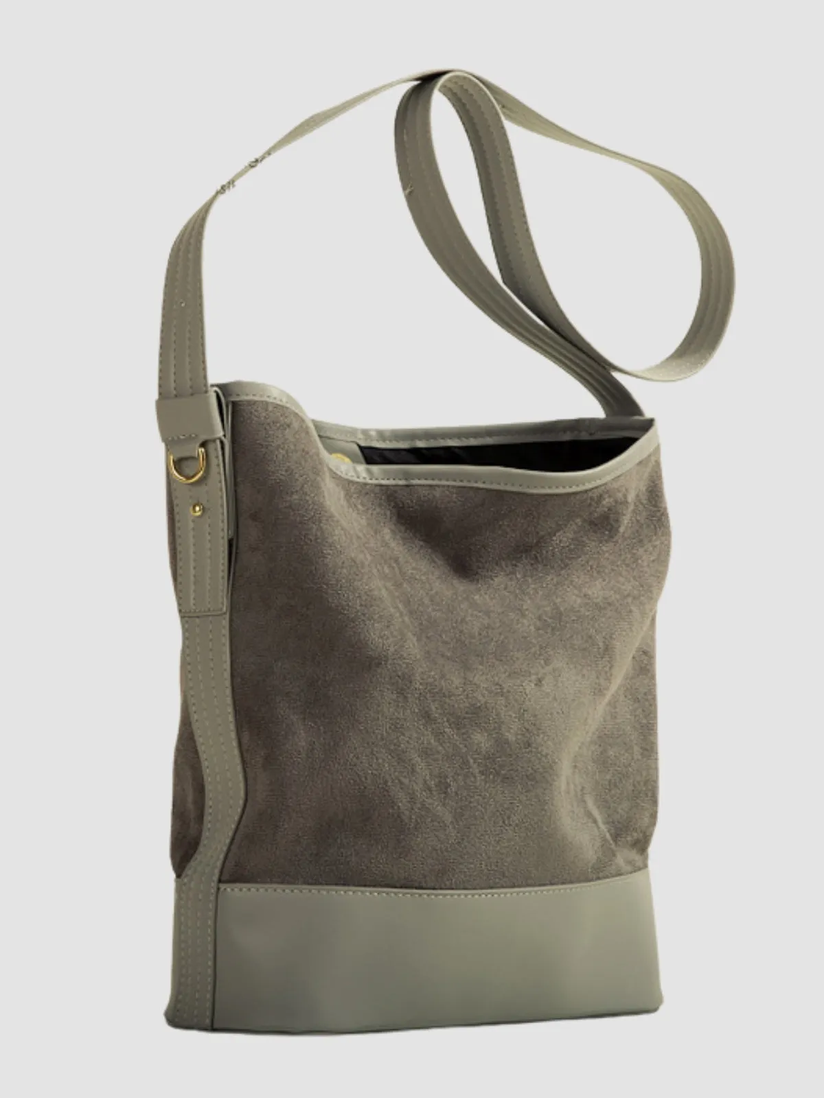 WLS Genuine Retro Shoulder Bucket Bag
