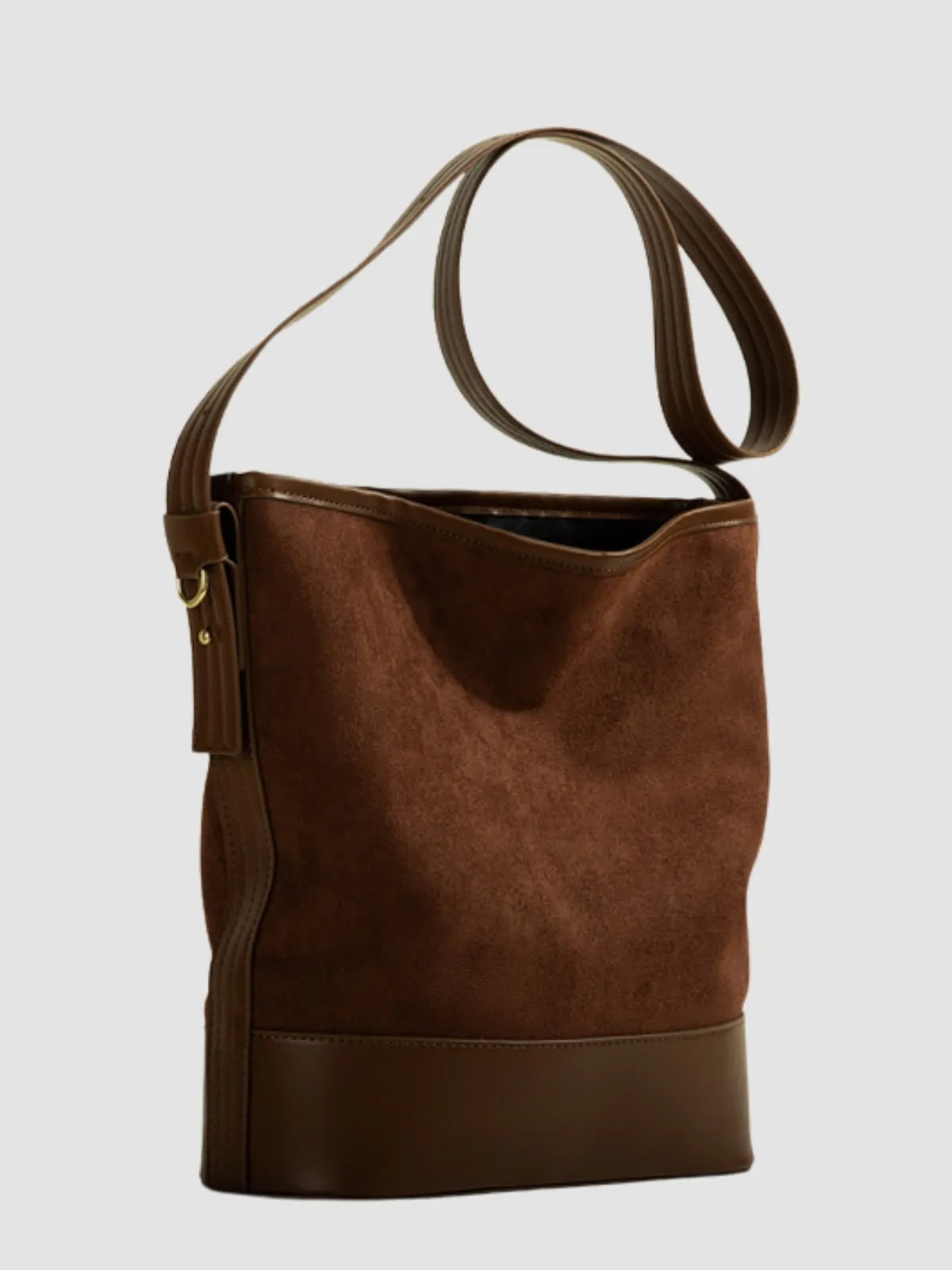 WLS Genuine Retro Shoulder Bucket Bag