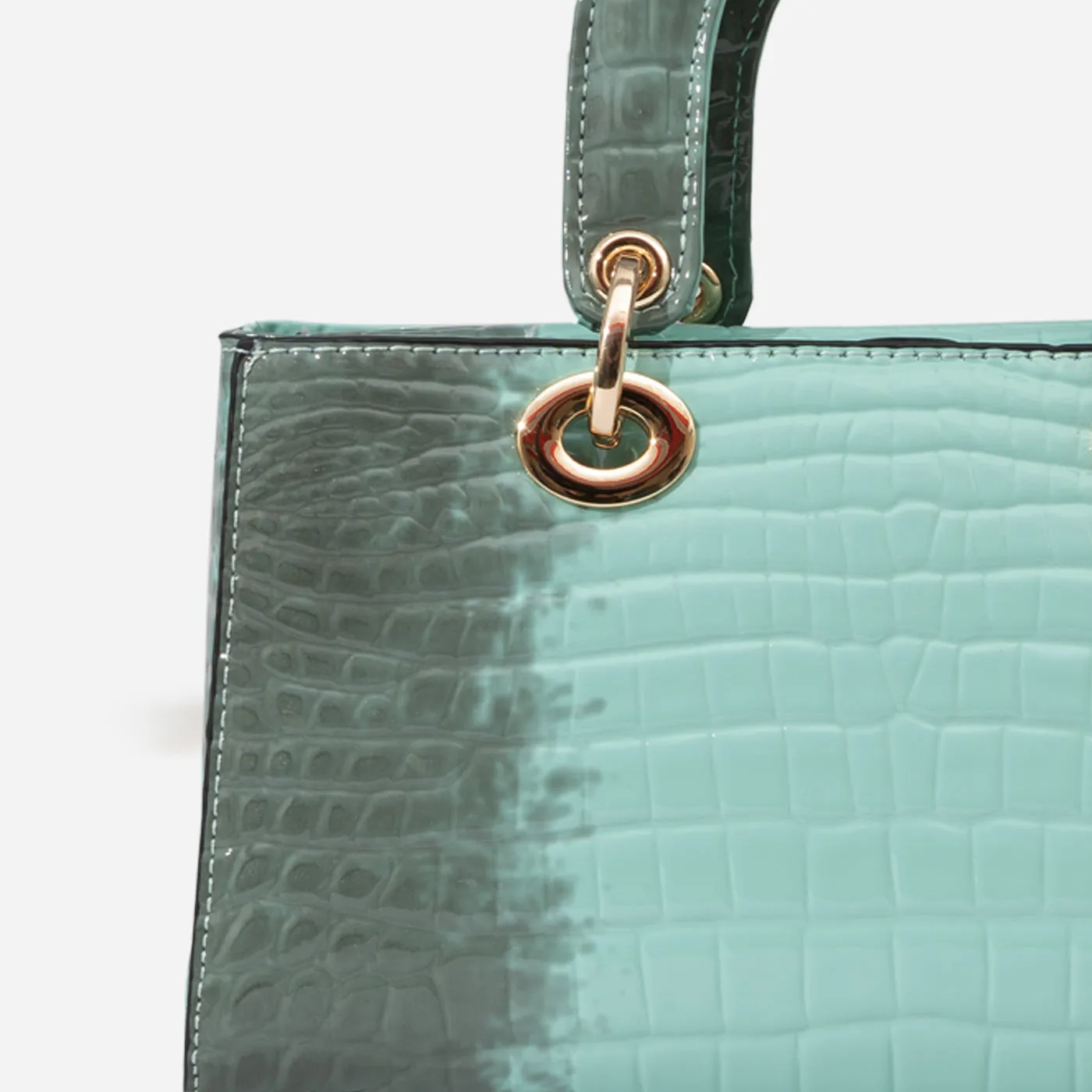 Zazel Croc Shoulder Gerald Bags
