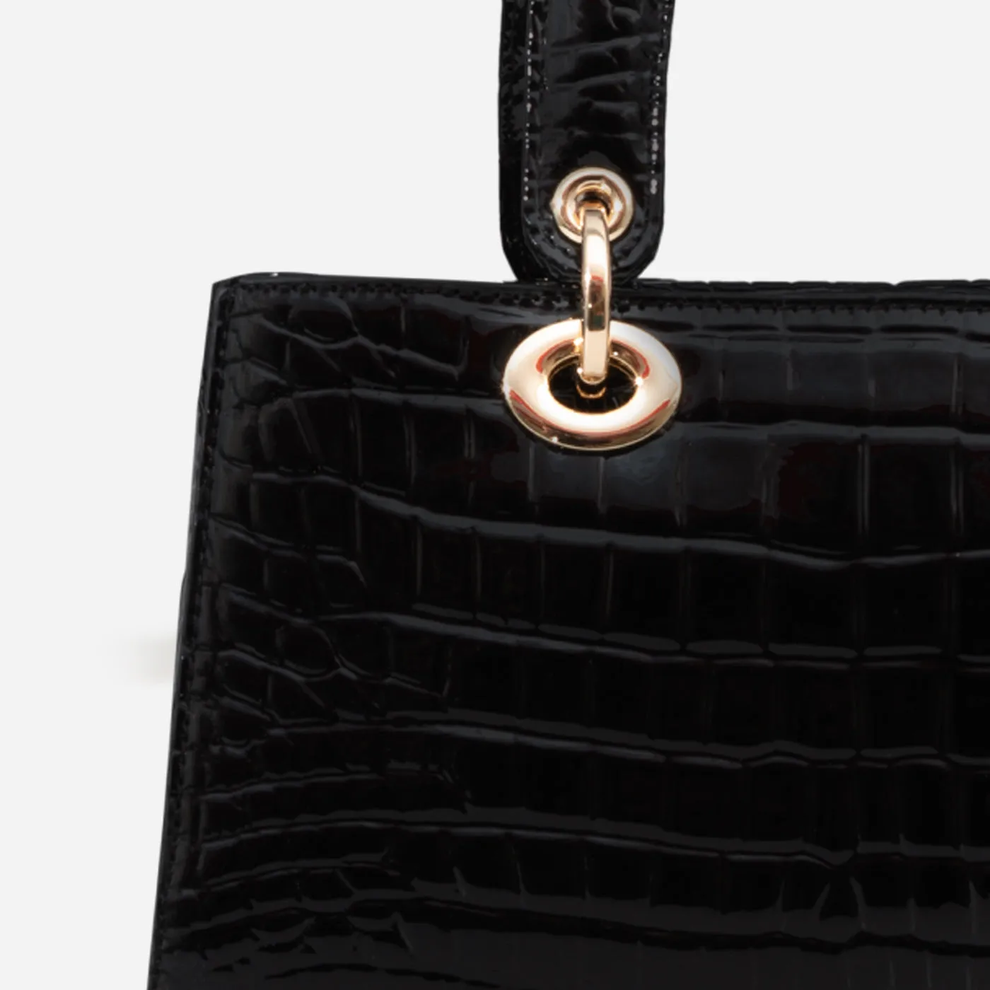Zazel Croc Shoulder Gerald Bags