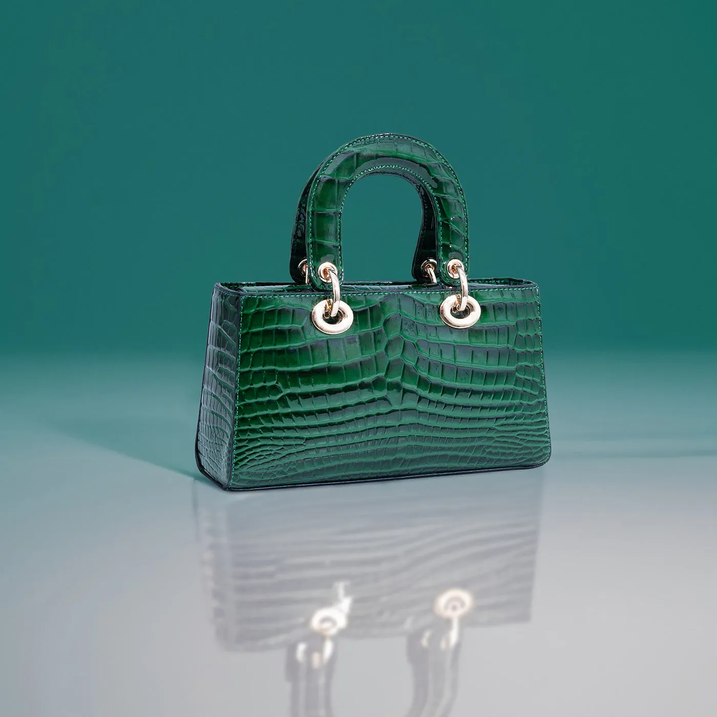 Zazel Croc Shoulder Gerald Bags